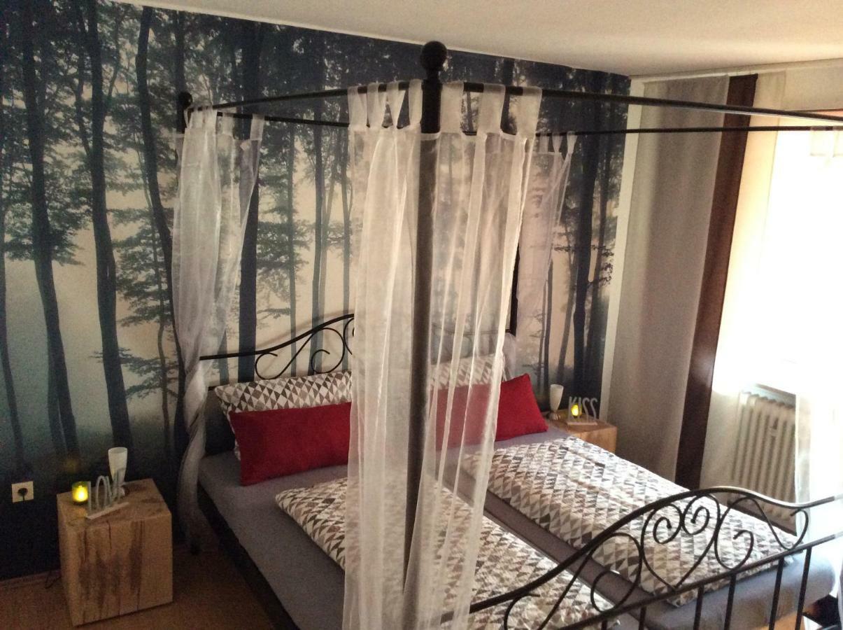 Ferienwohnung Am Reinhardswald -Buchenzweig- Trendelburg Exteriör bild
